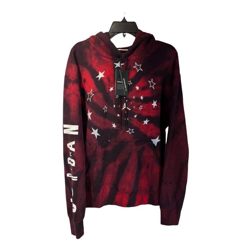 Jordan Retro 6 Tie Dye Red Carmine Legacy Hoodie  - DD5225- 010 A28-2 55